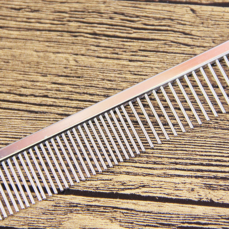 Pet Grooming Comb - Sparse and Dense Distance Comb for All Coat Types