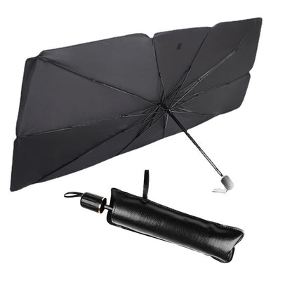 Foldable Car Windshield Sun Shade Umbrella - UV Protection and Heat Insulation