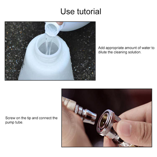 Car Interior Cleaning Tools - Blue Tornado Interior Cleaning Gun