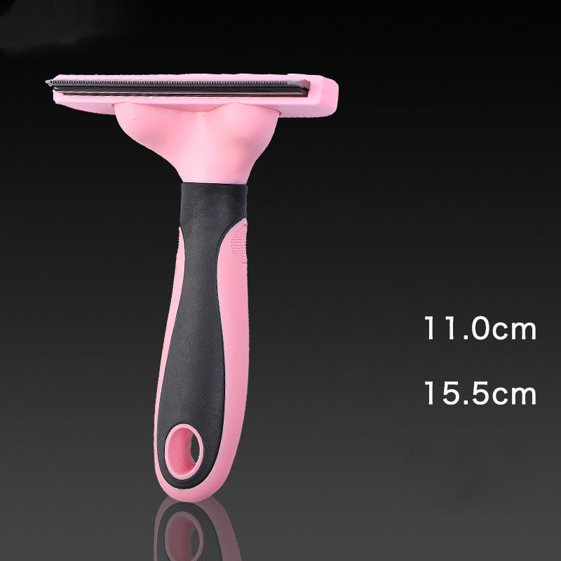 Pet Grooming Tool - Ergonomic Dog and Cat Comb for Efficient Grooming