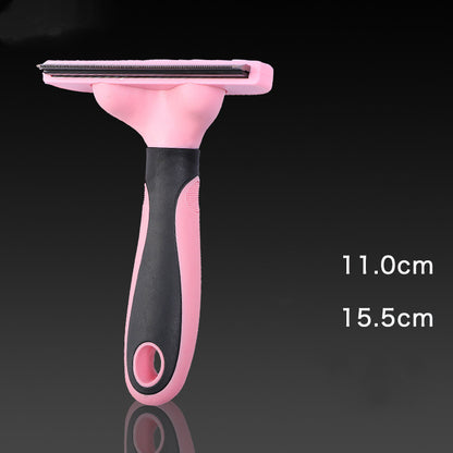 Pet Grooming Tool - Ergonomic Dog and Cat Comb for Efficient Grooming
