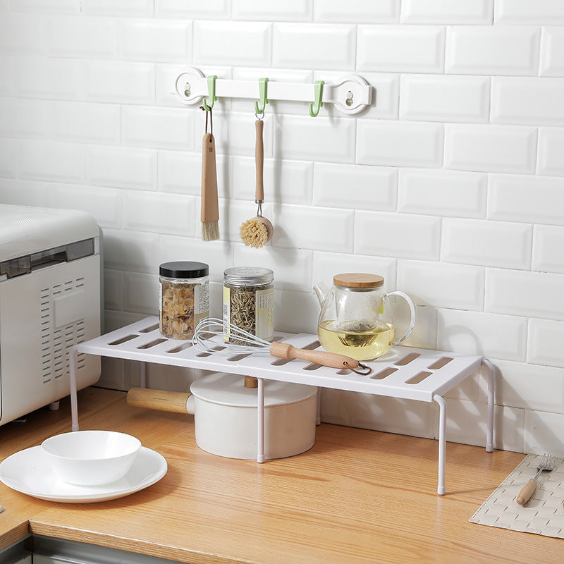 Telescopic Kitchen Rack - Versatile Kitchen Supplies Rack