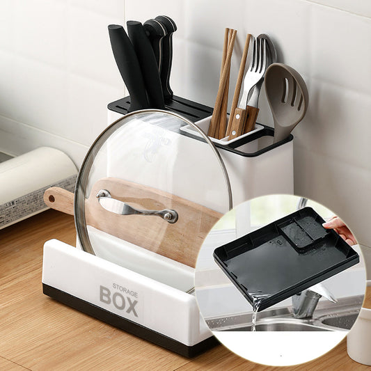 Tableware Storage Holders - Kitchen Knife Plastic Storage Rack