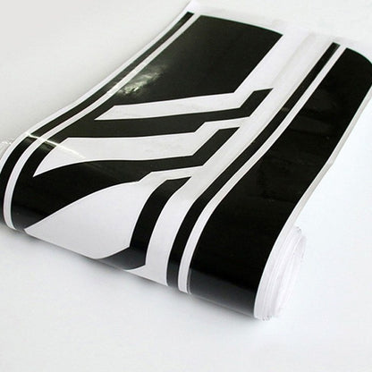 Striped Personality Car Decal - Car Body Sticker Garland