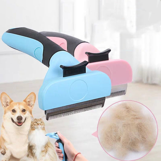 Pet Grooming Tool - Ergonomic Dog and Cat Comb for Efficient Grooming