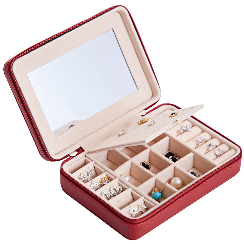 Multifunctional Jewelry Storage Box for Earrings, Rings, and More