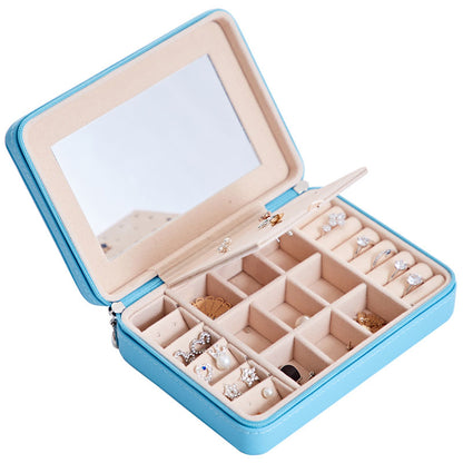Multifunctional Jewelry Storage Box for Earrings, Rings, and More