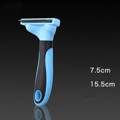 Pet Grooming Tool - Ergonomic Dog and Cat Comb for Efficient Grooming