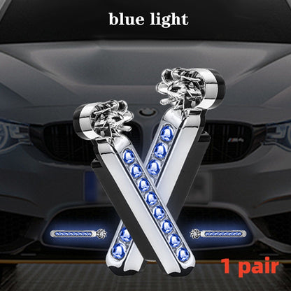 2Pcs Wind Energy Daylight LED Car DRL - RGB Motorcycle Styling