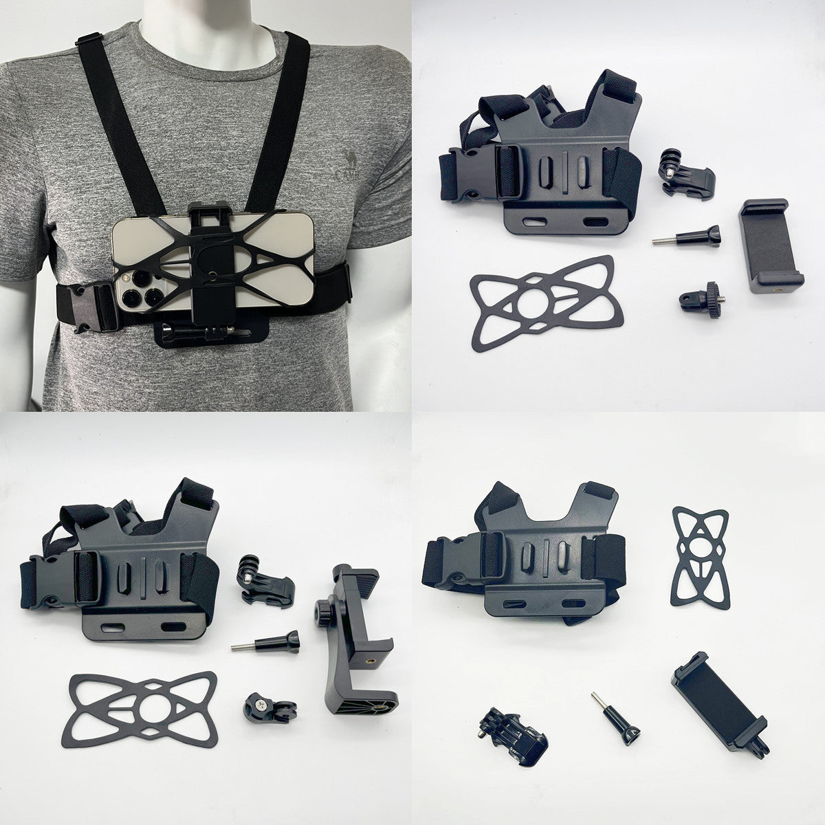 Sports Camera Accessories - Chest Fixation Phone Holder