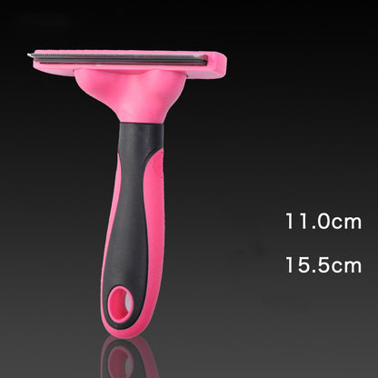 Pet Grooming Tool - Ergonomic Dog and Cat Comb for Efficient Grooming