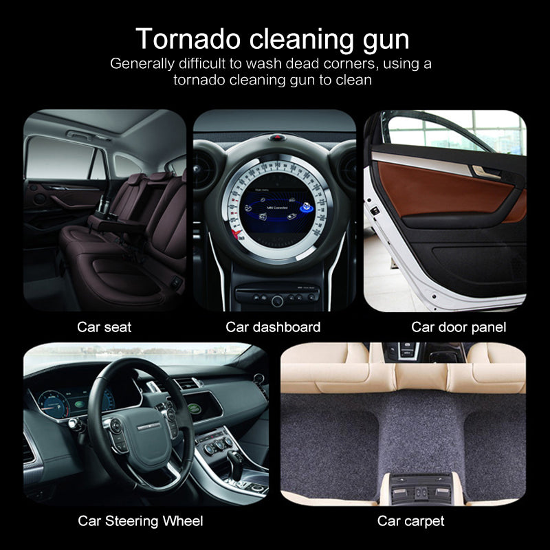 Car Interior Cleaning Tools - Blue Tornado Interior Cleaning Gun