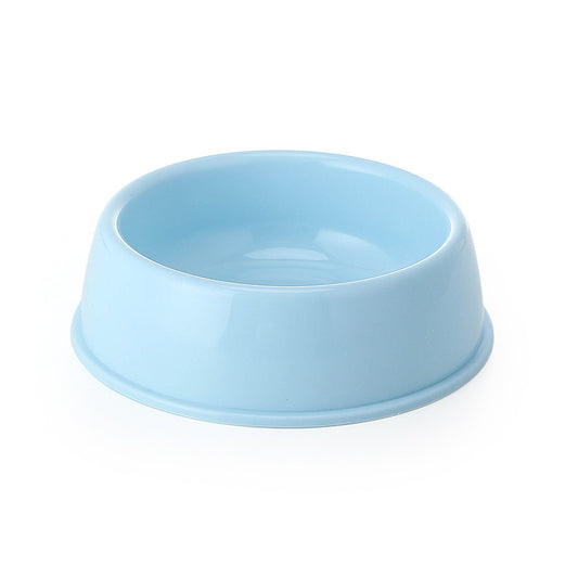 Large Dog Bowl - Durable Plastic Pet Tableware in Multiple Colors