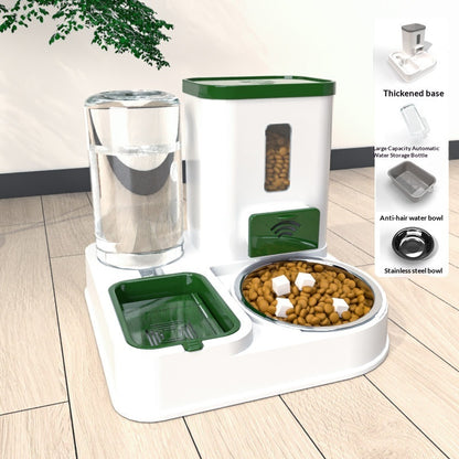 Pet Feeding and Drinking Station Bowl - Versatile Feeding Solution
