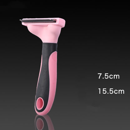 Pet Grooming Tool - Ergonomic Dog and Cat Comb for Efficient Grooming