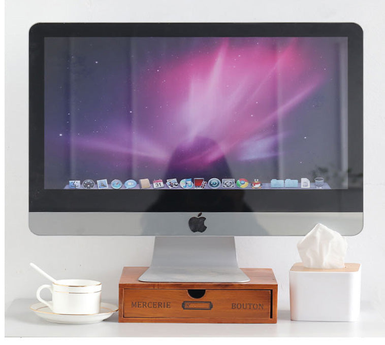 Home Use Retro Lockable Wooden Box for Storage and Organization
