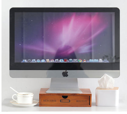 Home Use Retro Lockable Wooden Box for Storage and Organization