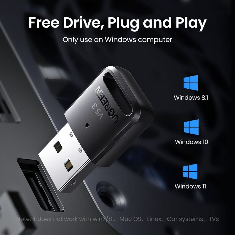 USB Bluetooth Adapter 5.0 Transmitter - Model CM390