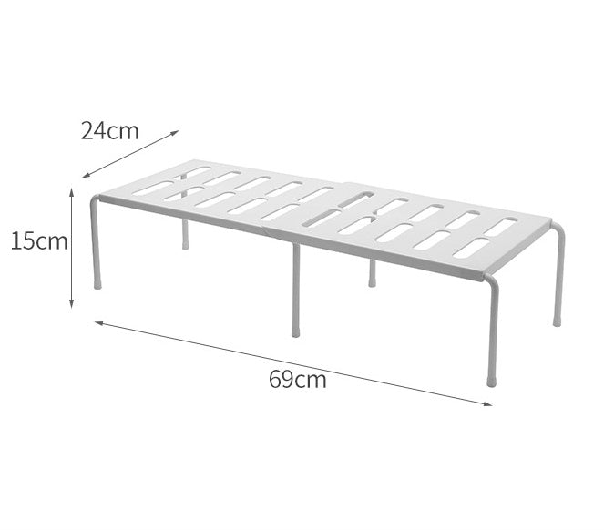 Telescopic Kitchen Rack - Versatile Kitchen Supplies Rack
