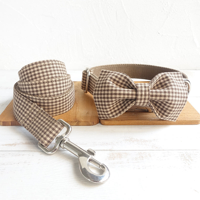 Pet Supplies Dog Pen Accessories Set - Bowknot Design