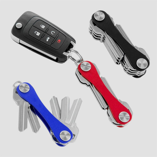 Metal Key Holder - Compact Keychain Container Gadgets