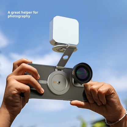 Professional Photography Cold Shoe-Port Accessories - Mobile Phone Double Magnetic Bracket