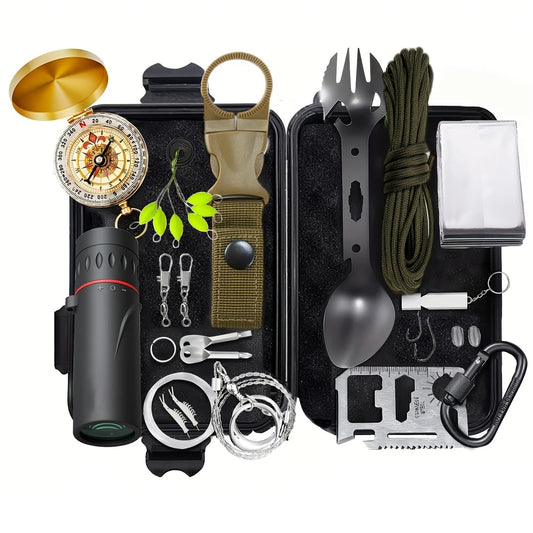Outdoor Camping Gear Set - Essential Survival Kit for Adventurers