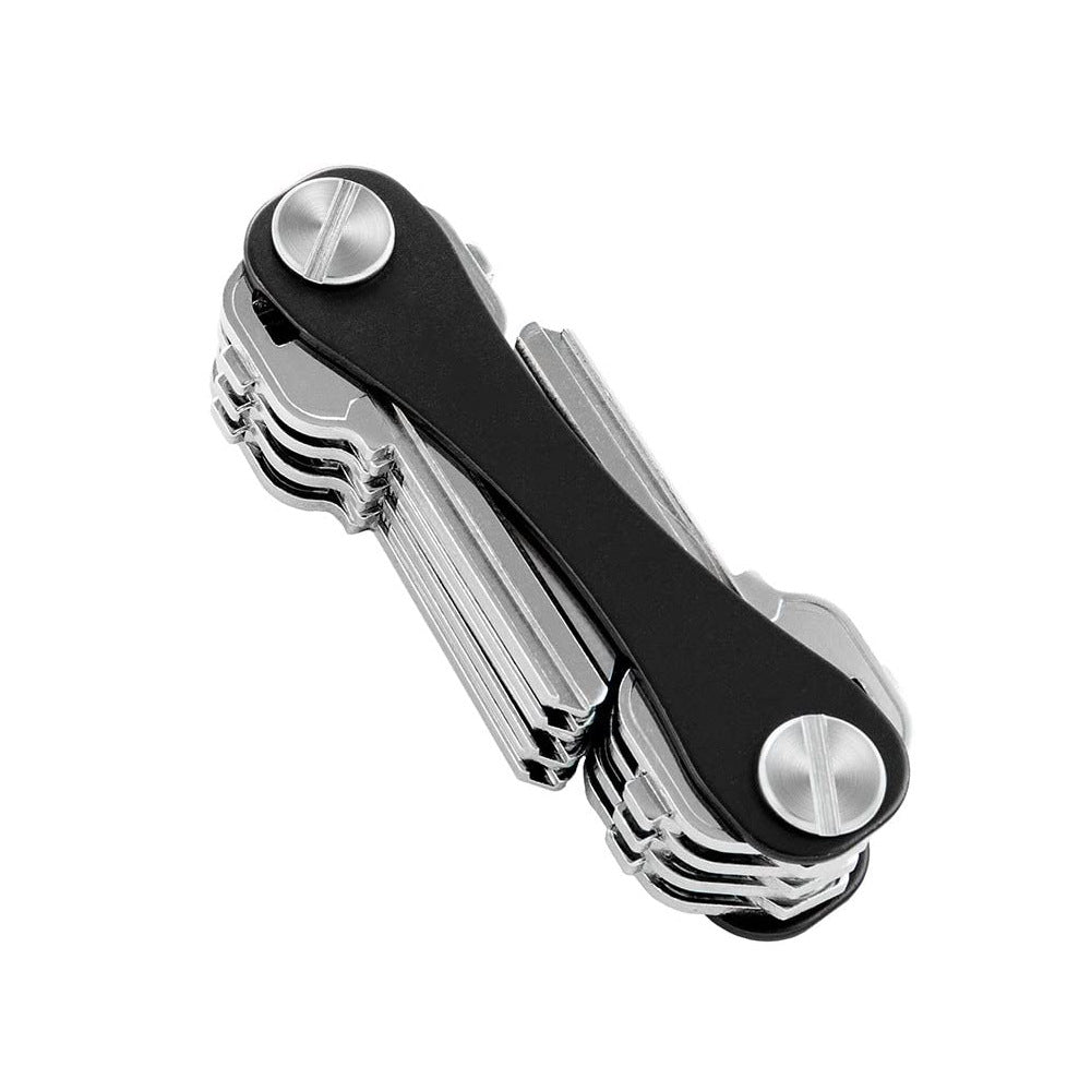Metal Key Holder - Compact Keychain Container Gadgets