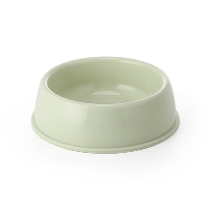 Large Dog Bowl - Durable Plastic Pet Tableware in Multiple Colors